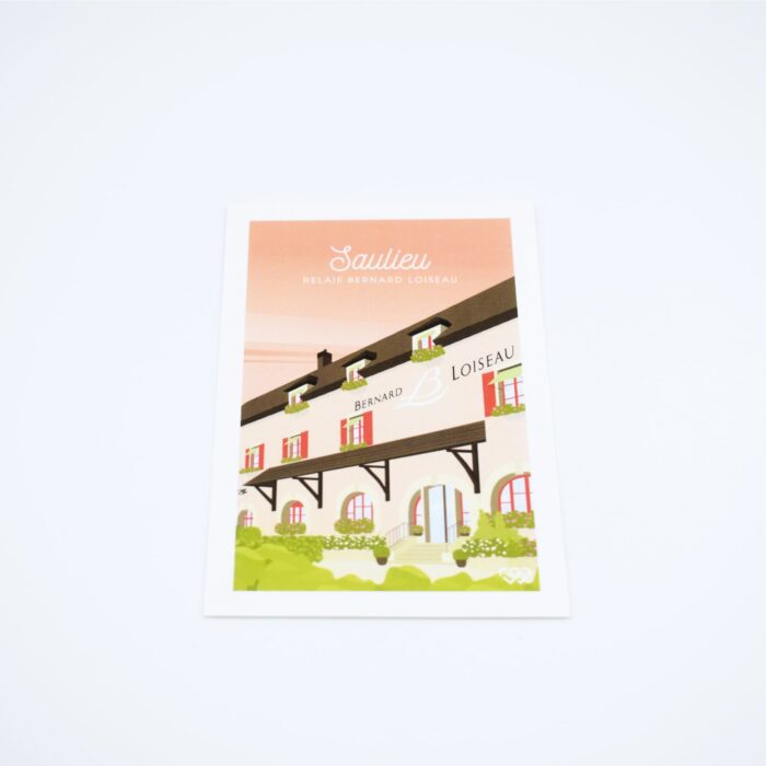 Carte postale Relais Bernard Loiseau
