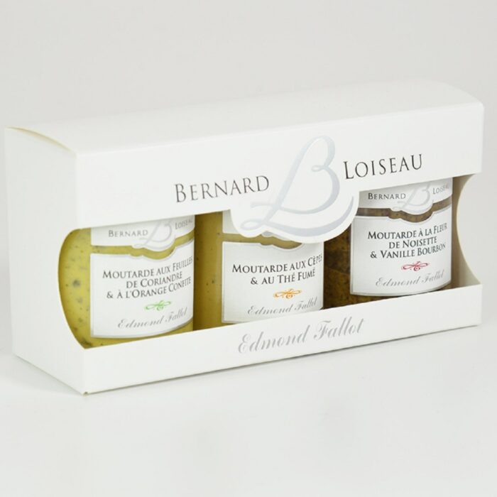 Coffret de 3 moutardes