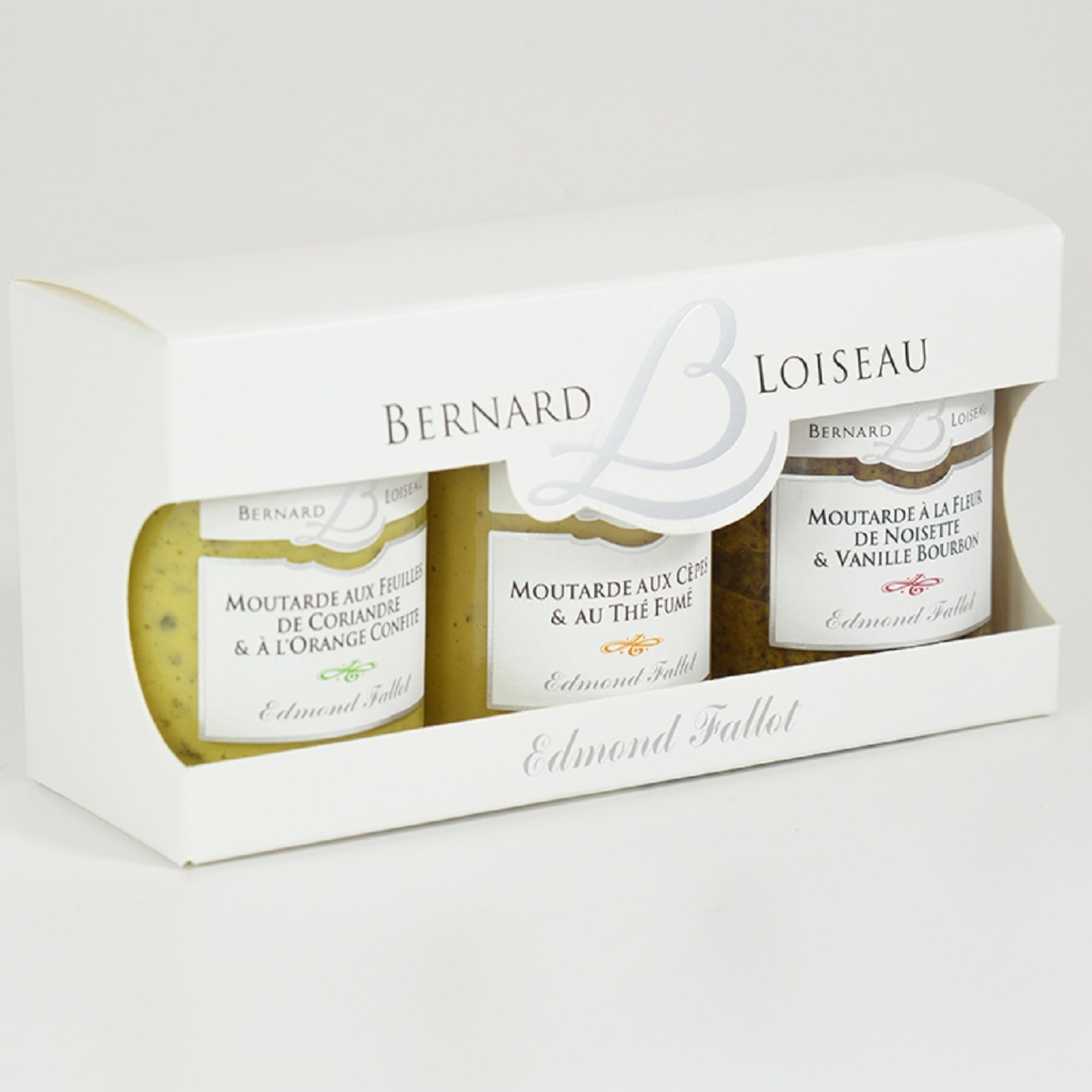 Coffret de 3 moutardes - Bernard Loiseau