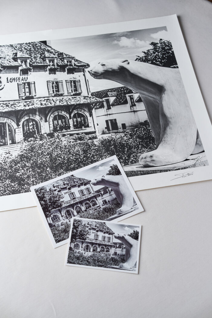 Carte postale Pompon Lithographie