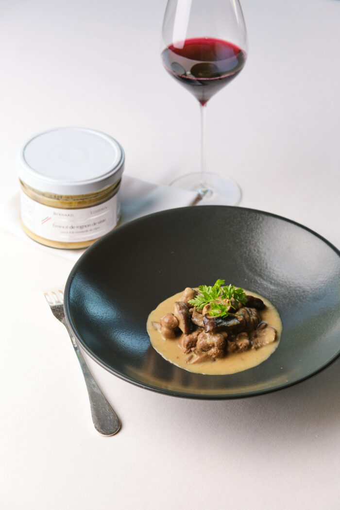 Emincé de rognons de veau