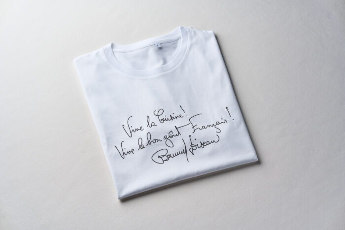 Tee shirt collection 50 ans Bernard Loiseau