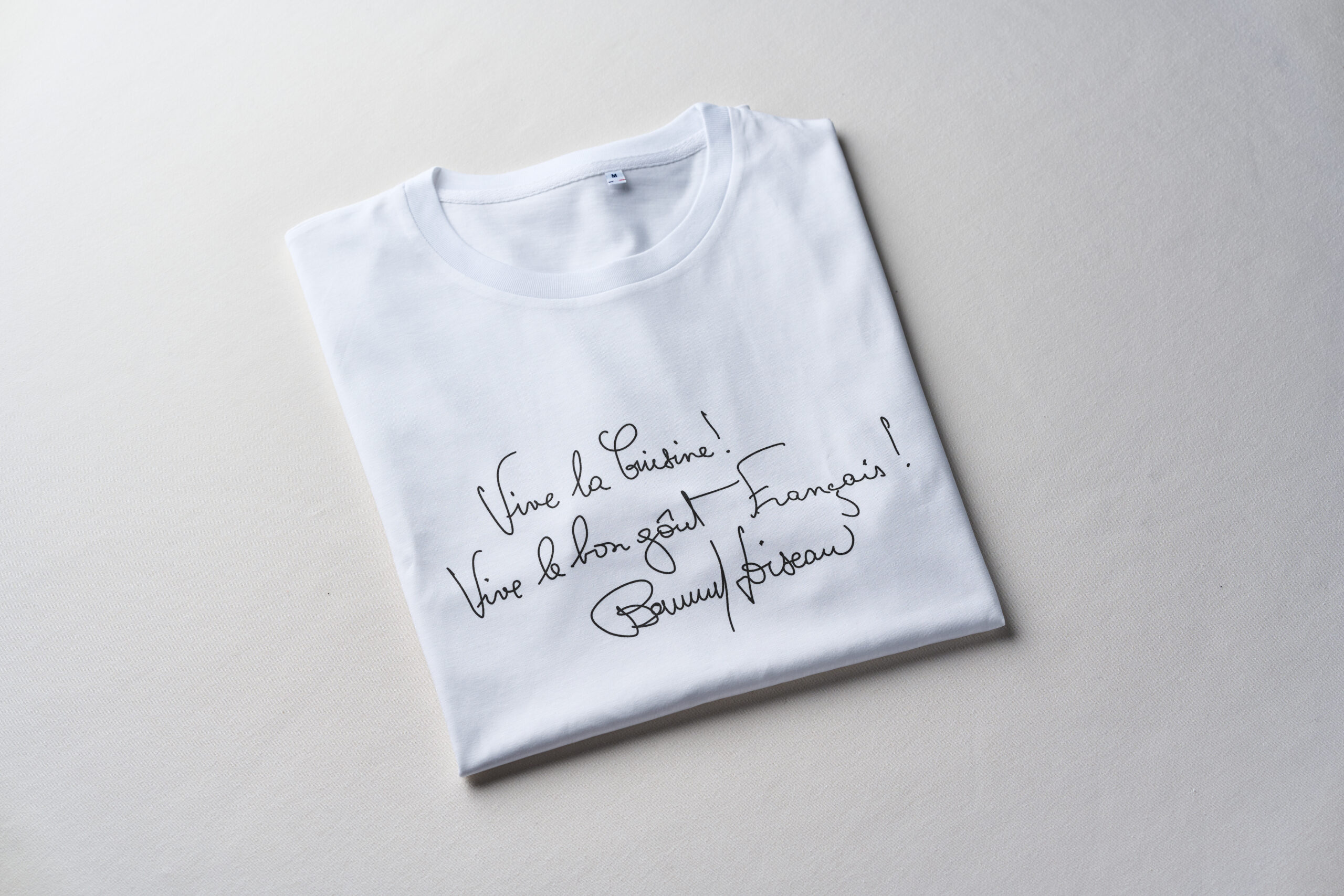 Tee shirt collection 50 ans Bernard Loiseau